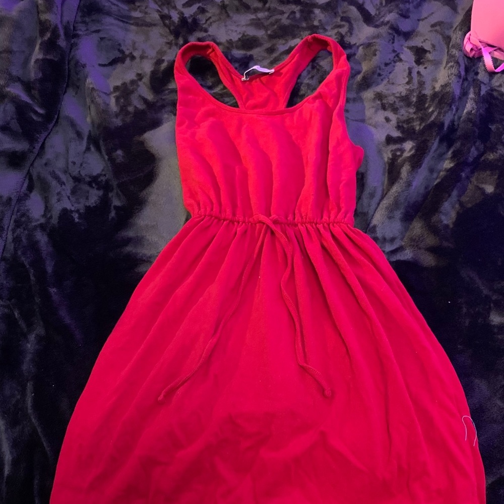 Red sundress